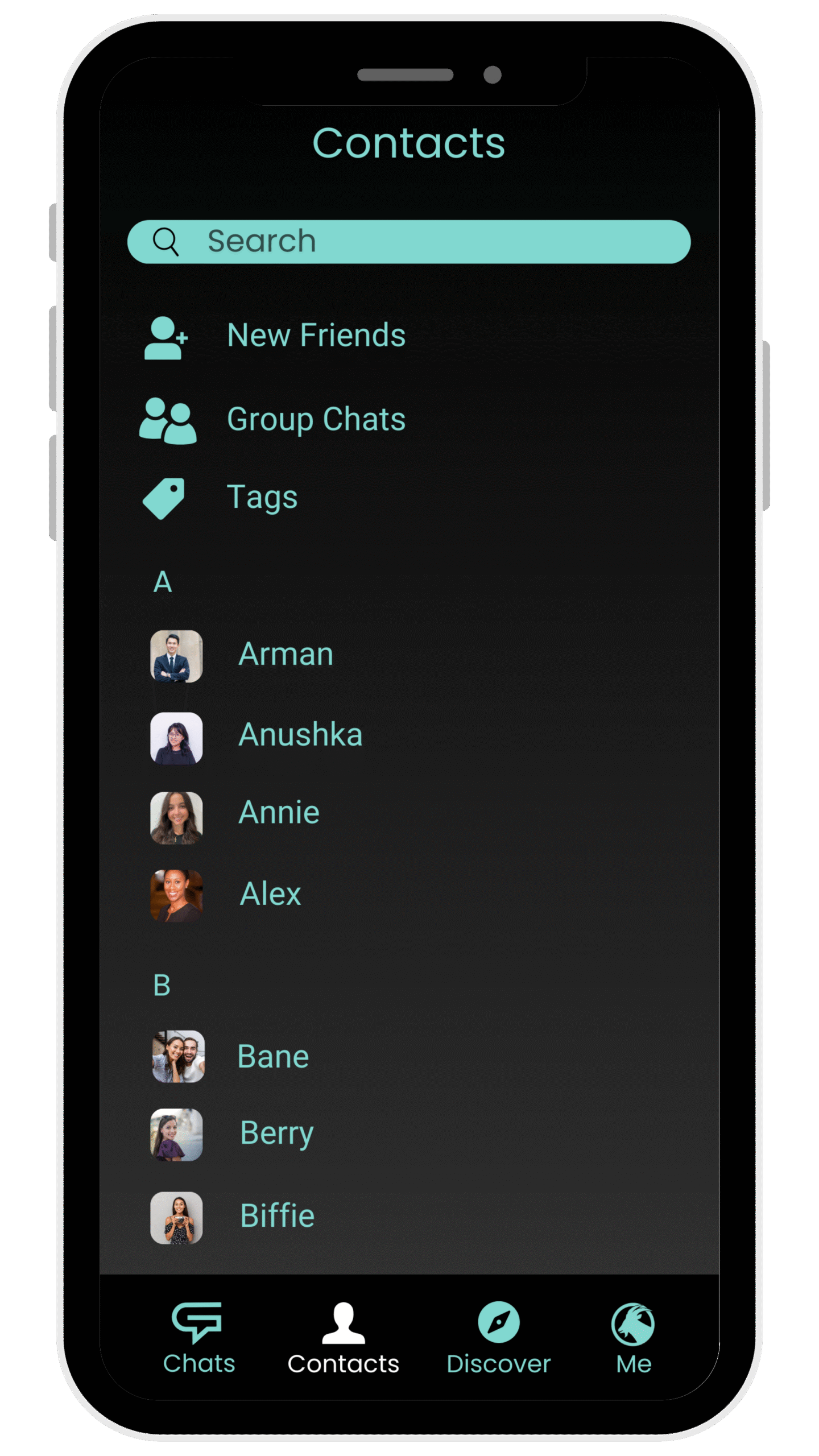 G CHAT APP Contacts scaled G-Chat